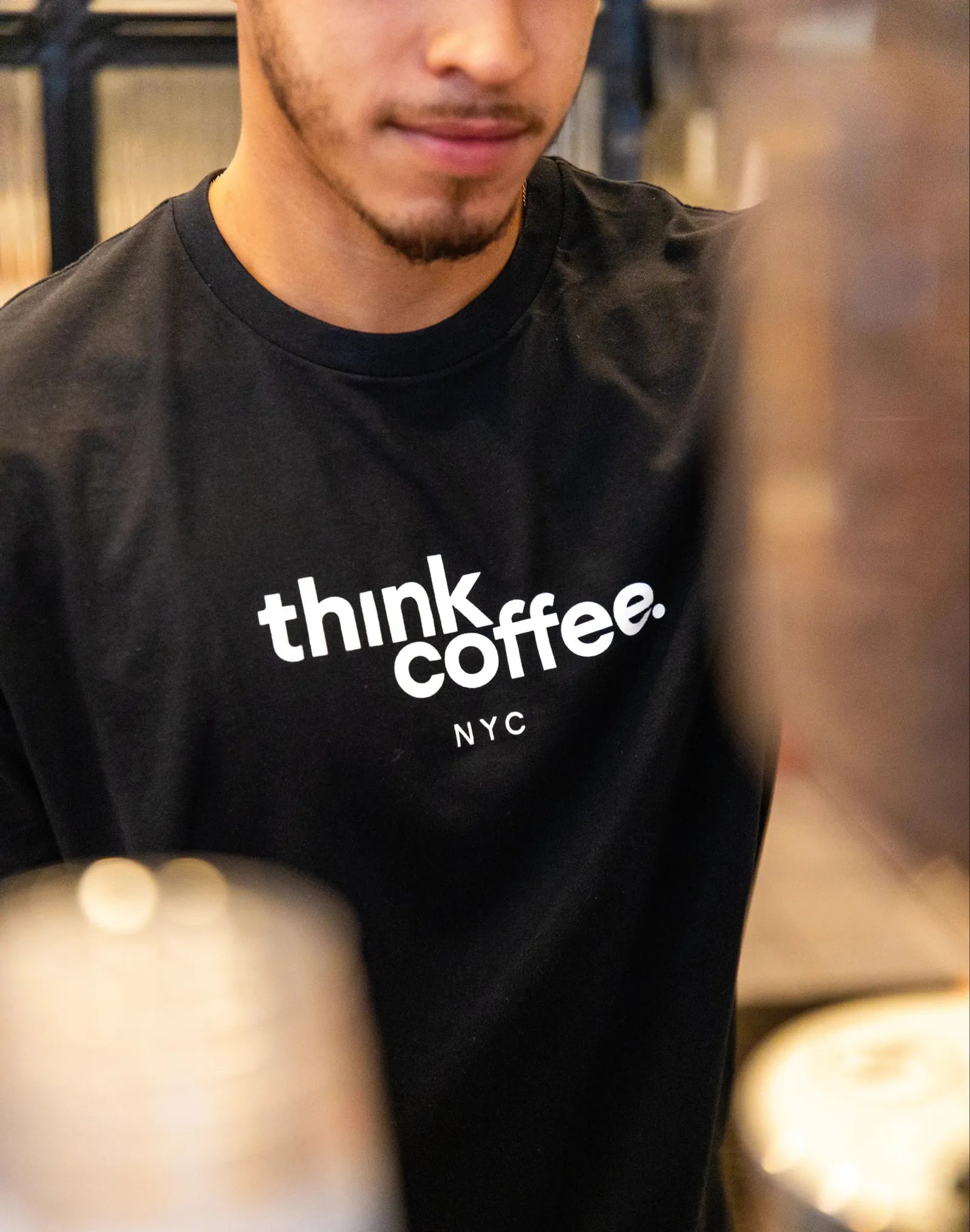 Think Logo Wheel Tee.