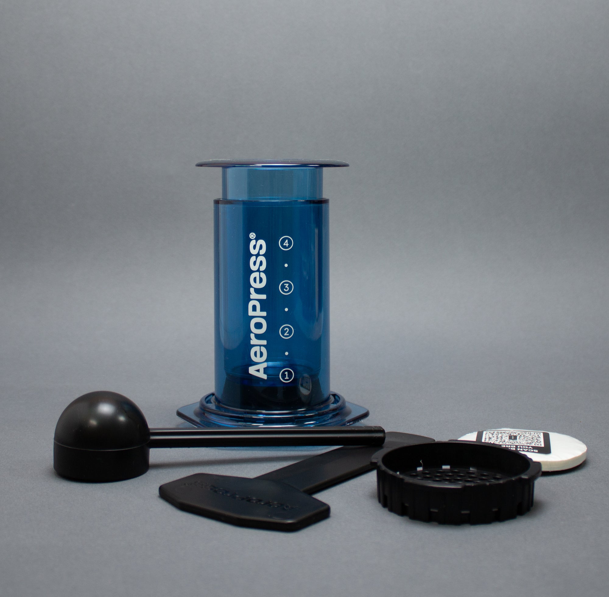 AeroPress Blue.