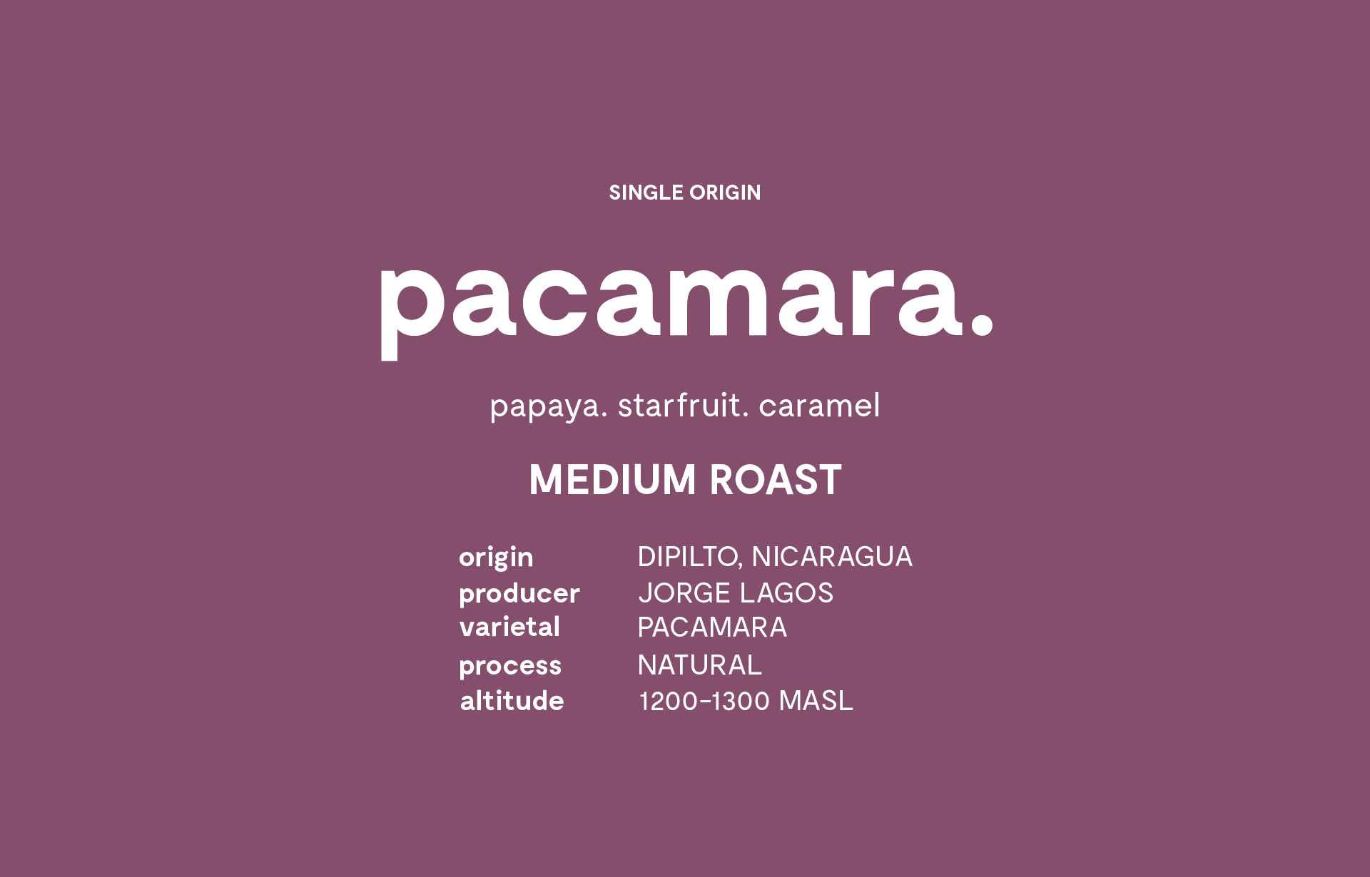 Pacamara.