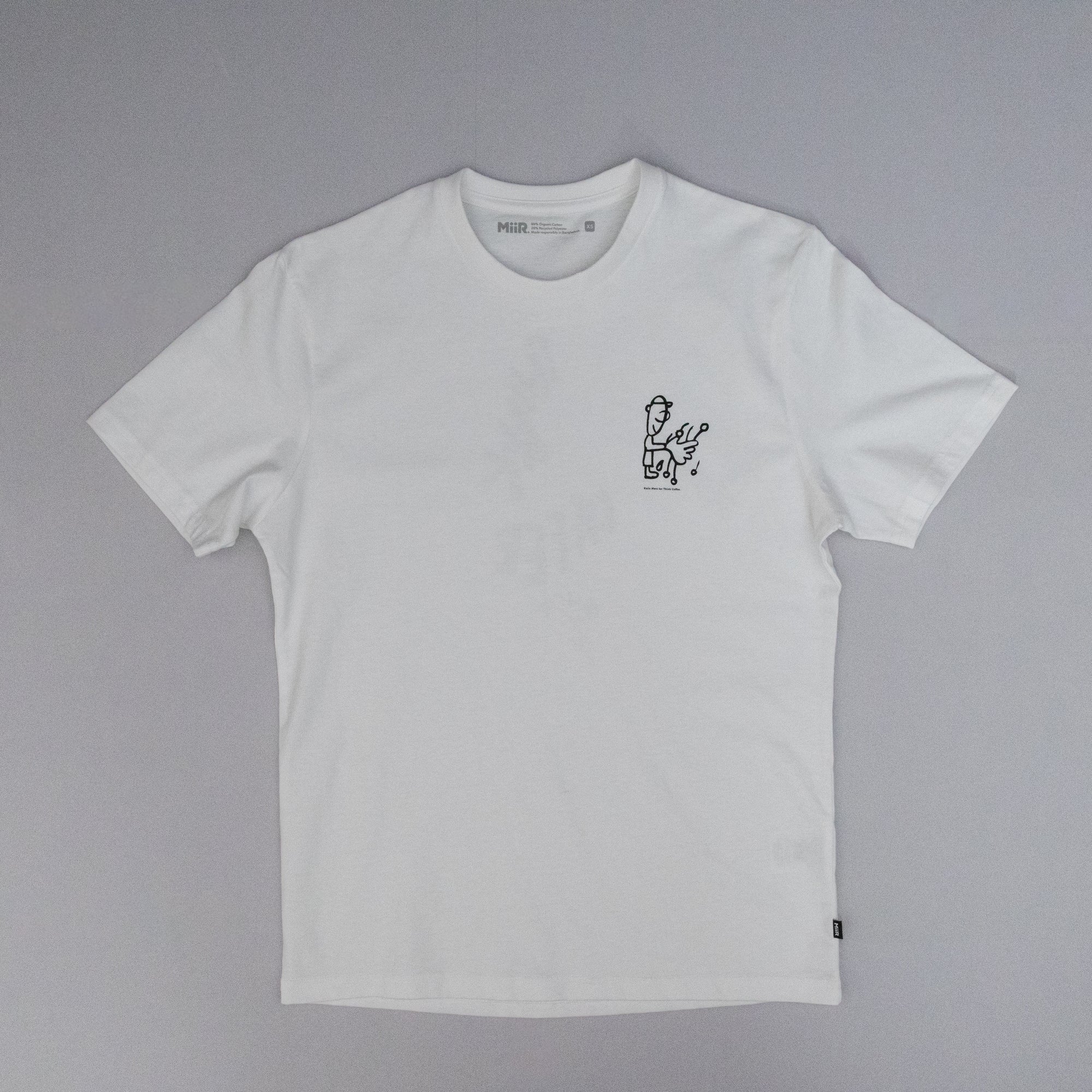 Katie Merz Guy Tee - White.