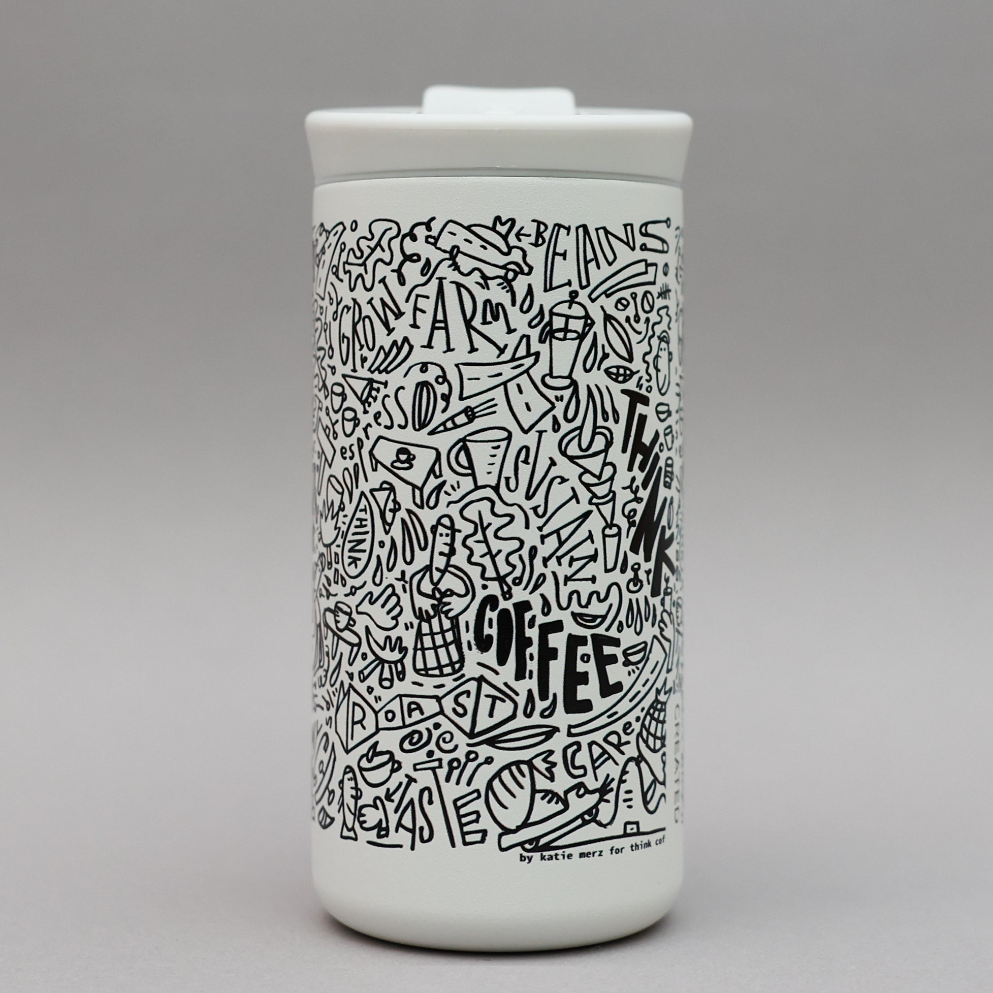 Katie Merz Nomad Flip Tumbler.