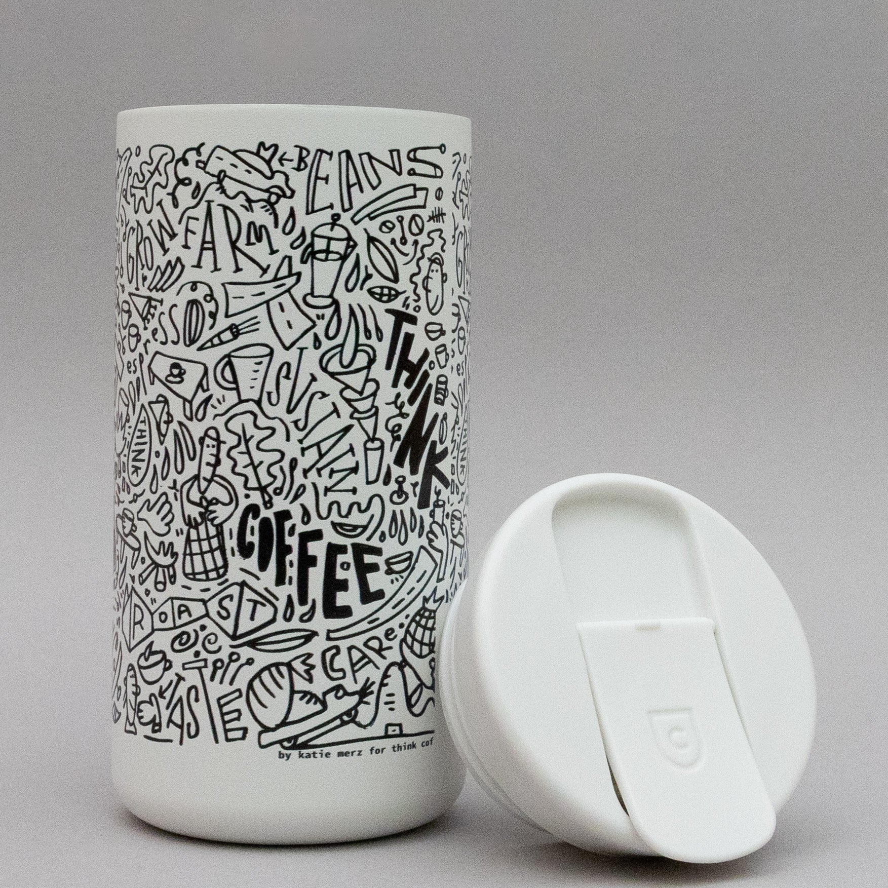 Katie Merz Nomad Flip Tumbler.